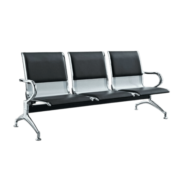Banc de visiteurs 3 places en fer