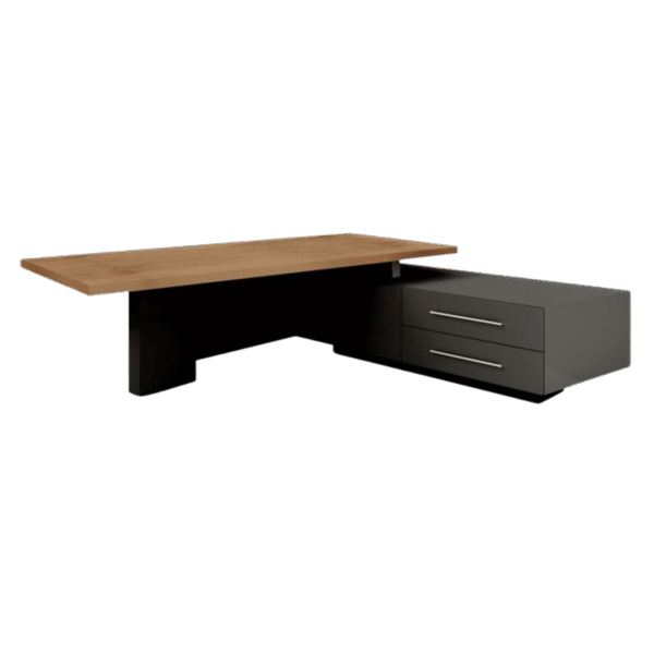 Bureau de Direction Beige et Noir